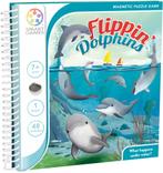 Magnetic Travel Games - Flippin Dolphins | Smart Games -, Hobby en Vrije tijd, Gezelschapsspellen | Bordspellen, Nieuw, Verzenden