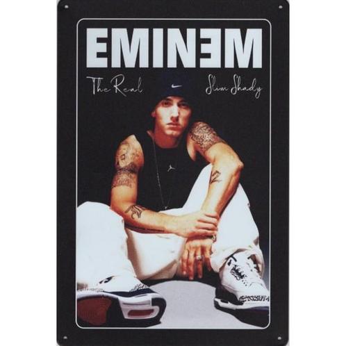 Wandbord - Eminem The Real Slim Shady, Huis en Inrichting, Woonaccessoires | Wanddecoraties, Nieuw, Ophalen of Verzenden