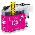 Brother MFC-J6520DW inkt cartridges LC-123 Magenta compat..., Verzenden, Nieuw