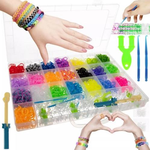 Kruzzel Ultieme 4405-delige Loom Elastiekjes Set: Ontkete..., Hobby en Vrije tijd, Schilderen, Nieuw, Ophalen of Verzenden