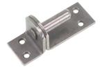 Plaatduim 13 mm rvs, Doe-het-zelf en Verbouw, Hang- en Sluitwerk, Verzenden, Nieuw