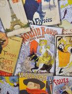 Manifesten van de Belle Époque op textiel in Limited edition