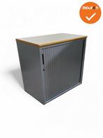 Roldeurkast RB | Refurbished | Hoogte 80B 45D | Grijs, Werkplek, Ophalen of Verzenden, Gebruikt, Kast