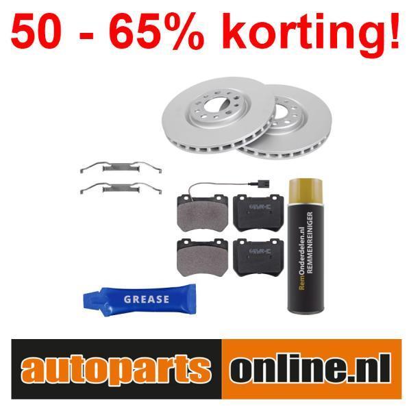 Remschijven + Remblokken Alfa Romeo 159 voorzijde, Auto-onderdelen, Besturing, Nieuw, Alfa Romeo, Verzenden