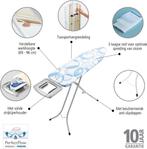 2dekans | Brabantia Perfect Flow Strijkplank - 124 x 38 cm -, Witgoed en Apparatuur, Ophalen of Verzenden, Zo goed als nieuw