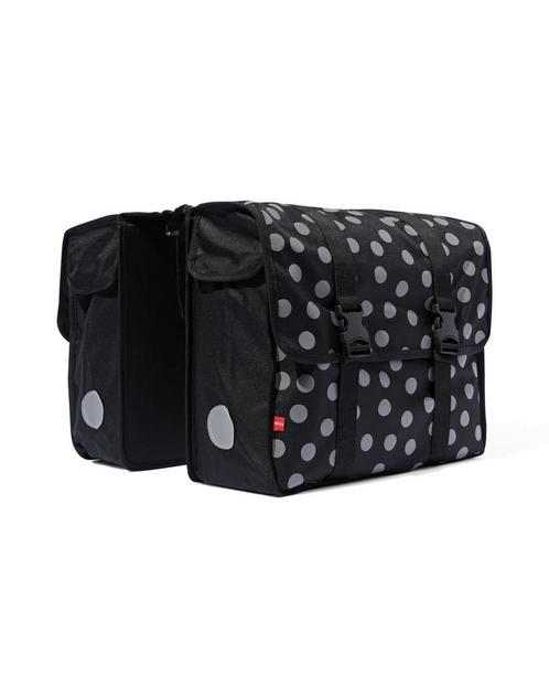 HEMA Dubbele fietstas 40L gerecycled 3=40% / 2=30% / 1=25%, Fietsen en Brommers, Fietsaccessoires | Overige Fietsaccessoires, Nieuw