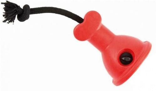 Boneguard Snackhouder 10 Cm Rubber Rood/Zwart, Dieren en Toebehoren, Honden-accessoires, Nieuw, Verzenden