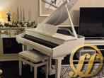 Digitale vleugel piano met Kawai CA5 en houten toetsen, Ophalen, Wit, Zo goed als nieuw, Vleugel