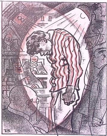 Spotprent over het gebruik van de Rijksdagbrand door de N... beschikbaar voor biedingen