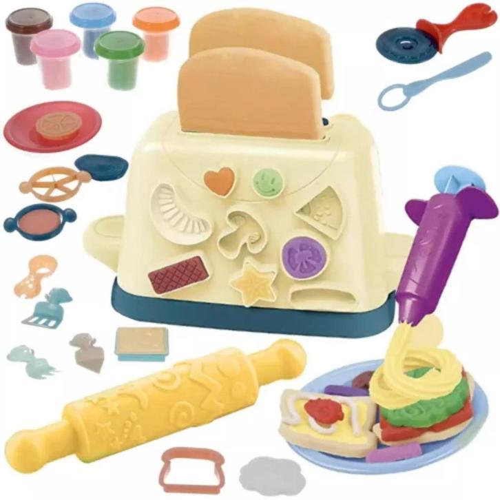 Kruzzel Boetseerklei Set - Een Wereld van Culinaire Creat..., Kinderen en Baby's, Speelgoed | Overig, Nieuw, Ophalen of Verzenden