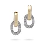 Pomellato Iconica hoop - 18 karaat Geel goud, Witgoud -
