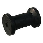 Novio Kielrol rubber zwart Ø77mm 121mm Ø17, Ophalen of Verzenden, Nieuw