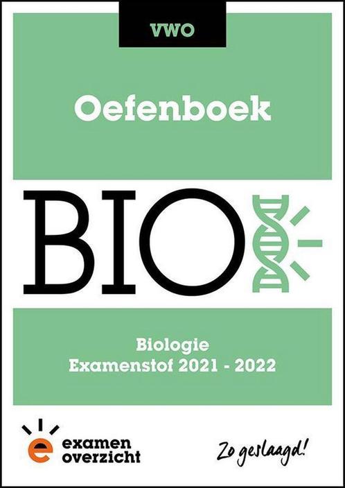 ExamenOverzicht - Oefenboek Biologie VWO 9789493237384, Boeken, Schoolboeken, Gelezen, Verzenden