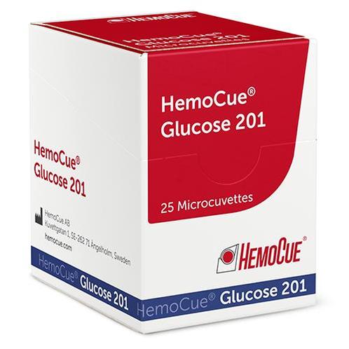 HemoCue 201 glucosecuvetten 25 stuks, Diversen, Verpleegmiddelen, Nieuw, Verzenden