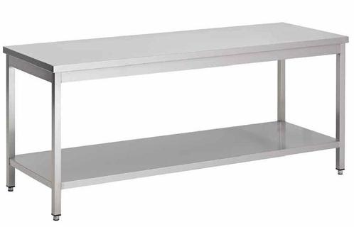RVS werktafel met bodem | 8 Formaten Combisteel, Zakelijke goederen, Horeca | Meubilair en Inrichting, Verzenden
