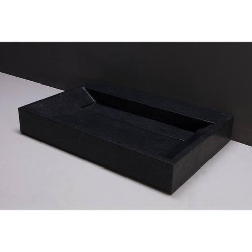 Wastafel Forzalaqua Bellezza Graniet Gezoet Met Kraangat, Doe-het-zelf en Verbouw, Sanitair, Overige typen, Nieuw, Ophalen of Verzenden