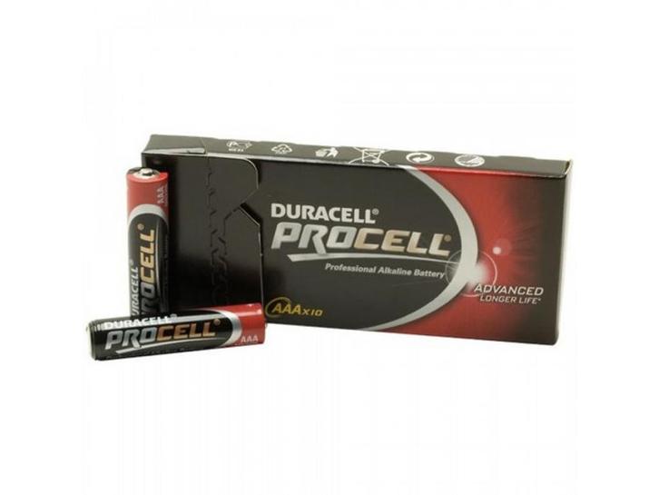 Duracell Procell AAA 10 stuks, Audio, Tv en Foto, Accu's en Batterijen, Verzenden