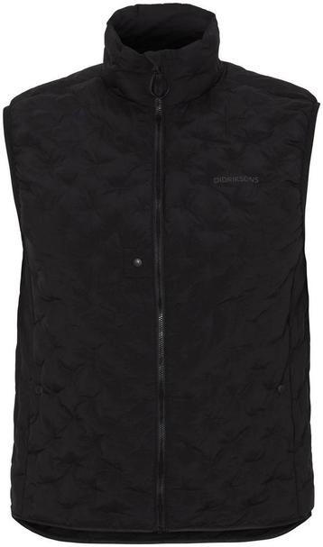 Didriksons Darius Bodywarmer Zwart maat M Heren