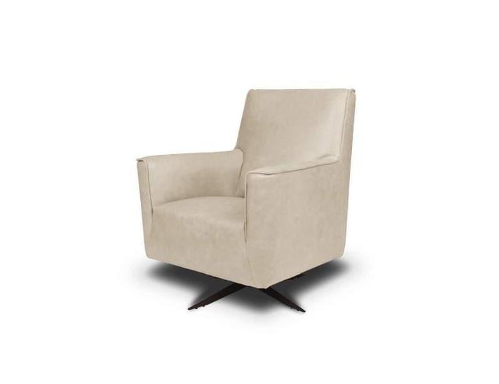 Fauteuil Valley - fauteuils - Creme, Huis en Inrichting, Stoelen, Nieuw, Leer