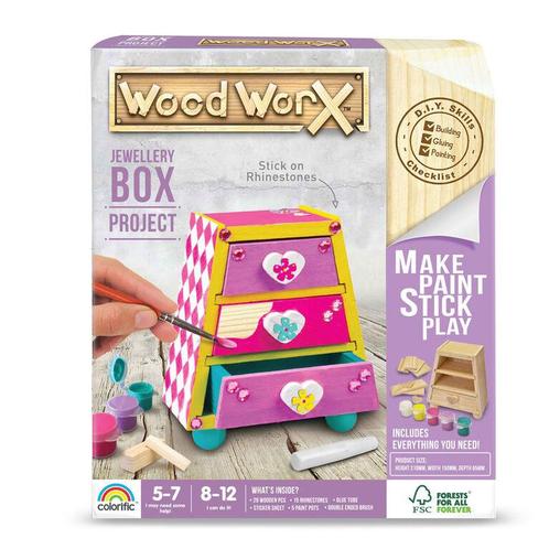 Wood WorX Jewellery Box Kit, Hobby en Vrije tijd, Knutselen, Ophalen of Verzenden
