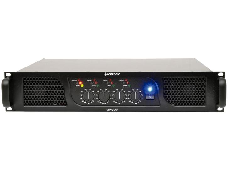 Citronic QP1600 Mosfet Versterker 800 Watt, Audio, Tv en Foto, Versterkers en Receivers, Nieuw, Overige merken, Verzenden