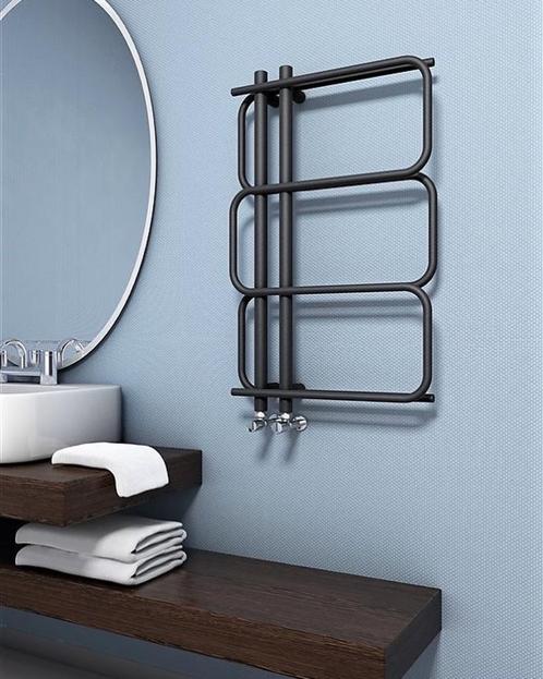 Designradiator zwart, Doe-het-zelf en Verbouw, Verwarming en Radiatoren, Nieuw, 200 tot 500 watt, Verzenden