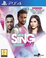 Lets Sing 2018 - Franse versie PS4 Morgen in huis!, Spelcomputers en Games, 3 spelers of meer, Ophalen of Verzenden, Zo goed als nieuw