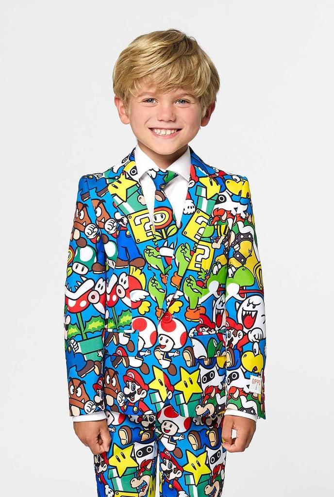 Super Mario™ Kids Pak, Kleding | Heren, Carnavalskleding en Feestkleding, Nieuw, Ophalen of Verzenden