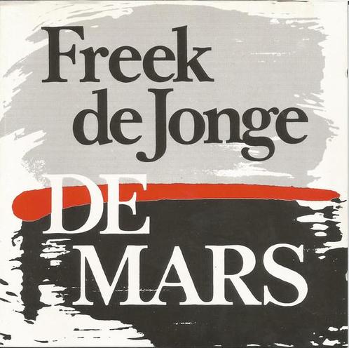 cd - Freek de Jonge - De Mars, Cd's en Dvd's, Cd's | Overige Cd's, Zo goed als nieuw, Verzenden