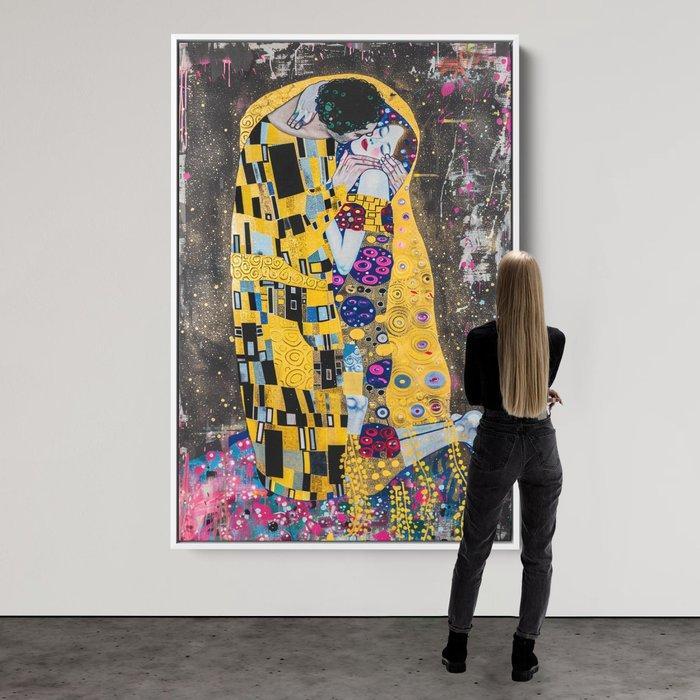 Dine Chanima (XX-XXI) - (XXL) Giant Street Canvas Of Love, Antiek en Kunst, Kunst | Designobjecten