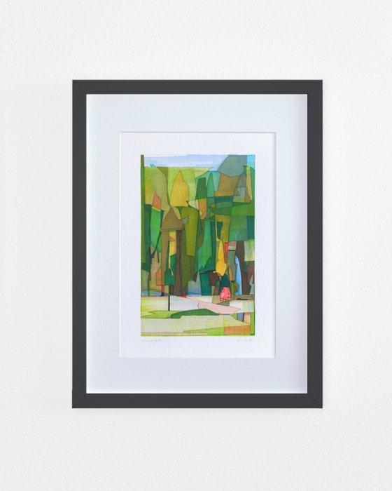 Konstantin Zmogk Danilov (b.1979) - Autumn ridge, Antiek en Kunst, Kunst | Designobjecten