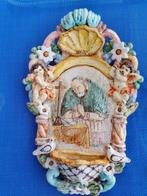 Wijwatervat - SantAlfonso - 30 cm - Ceramica Salernitana -, Antiek en Kunst