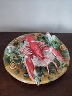 Beeldje - Portuguese lobster plate - Aardewerk