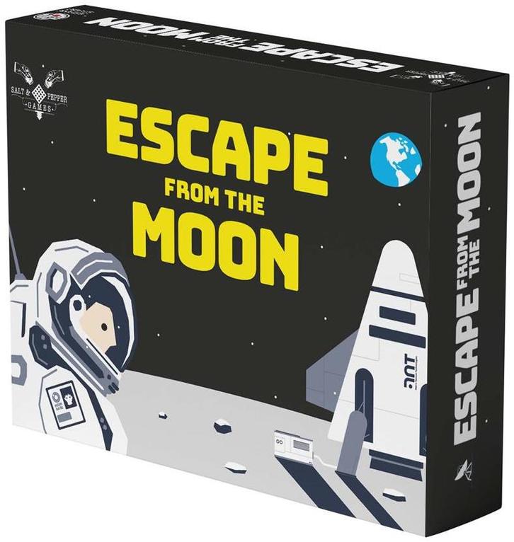 Escape from the Moon - Cardgame | Salt and Pepper Games -, Hobby en Vrije tijd, Gezelschapsspellen | Kaartspellen, Nieuw, Verzenden