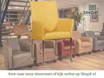 Leren eetkamerstoel Comfort met wieltjes en armleuning -, Huis en Inrichting, Stoelen, Nieuw, Leer, Ophalen of Verzenden, Eén