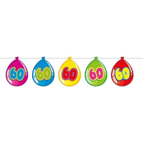 Slingers 60 Jaar Ballonnen 10m, Hobby en Vrije tijd, Feestartikelen, Nieuw, Verzenden