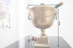 Elegante champagnekoeler CHAMPAGNE 40cm gouden flessenkoeler, Huis en Inrichting, Ophalen of Verzenden, Nieuw