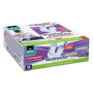 Vochtvreter navulling | Bison | Magneet (Lavendel, 450 gram), Witgoed en Apparatuur, Luchtbehandelingsapparatuur, Nieuw, Verzenden