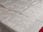 Tafelkleed - 284 cm - 138 cm - 2 monogrammen MS, Antiek en Kunst