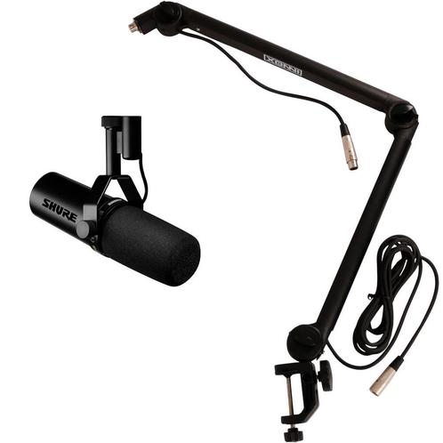 Shure SM7dB met Innox IVA08 XLR Pro broadcasting statief, Muziek en Instrumenten, Microfoons, Verzenden