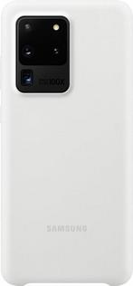 Samsung Silicone Cover - Samsung Galaxy S20 Ultra - Wit, Telecommunicatie, Nieuw, Ophalen of Verzenden