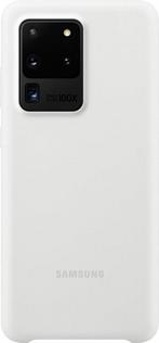 Samsung Silicone Cover - Samsung Galaxy S20 Ultra - Wit, Telecommunicatie, Mobiele telefoons | Hoesjes en Frontjes | Overige merken