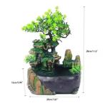 Desktop Waterfontein met Waterval | LED Zen Decoratie, Verzenden, Nieuw in verpakking