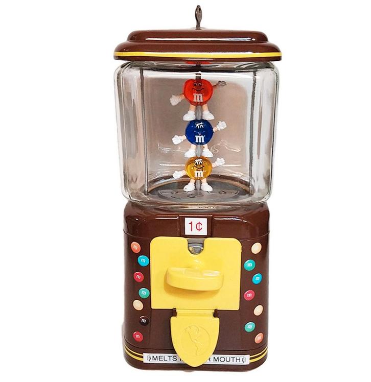 Danco M&Ms Kauwgom/Snoep Automaat $0,01, Verzamelen, Merken en Reclamevoorwerpen, Ophalen