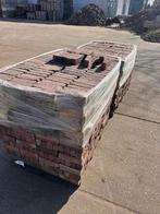 Partij rode waalformaat klinkers – 25 m² beschikbaar!, Gebruikt, 10 m² of meer, Klinkers