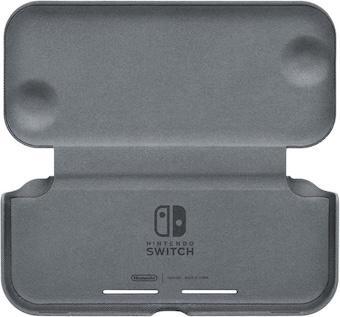Nintendo Switch Lite Flip Cover Grijs (Switch Accessoires), Spelcomputers en Games, Spelcomputers | Nintendo Switch, Zo goed als nieuw