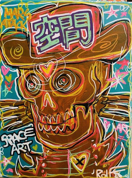 Flör (1978) - Spacecowboy Power, Antiek en Kunst, Kunst | Schilderijen | Modern