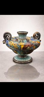 Molaroni Pesaro - Molaroni Pesaro - Vaas - Majolica - Vaso, Antiek en Kunst