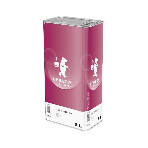 Uni Thinner Slow  5 Liter - 1-161 De Beer (verdunning), Auto diversen, Autogereedschap, Nieuw, Verzenden