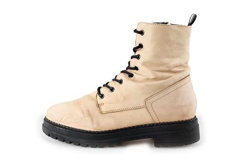 Omoda Veterboots in maat 40 Beige | 10% extra korting, Kleding | Dames, Schoenen, Beige, Zo goed als nieuw, Overige typen, Verzenden